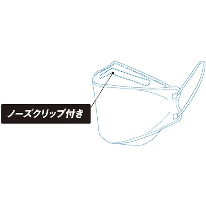 【CAINZ-DASH】熱田資材 ピッタリ空間マスク 30枚入り ホワイト PS-30W【別送品】
