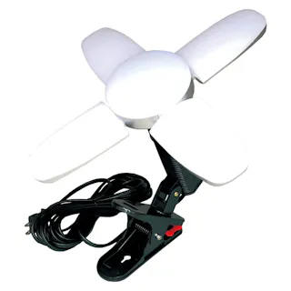 ウイングエース スーパールミネX 屋内用LED電球付きクリップ LA-4805-LED(販売終了)