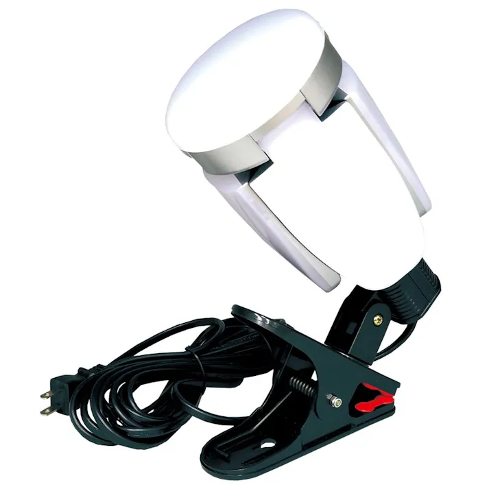 ウイングエース スーパールミネX 屋内用LED電球付きクリップ LA-4805-LED(販売終了)