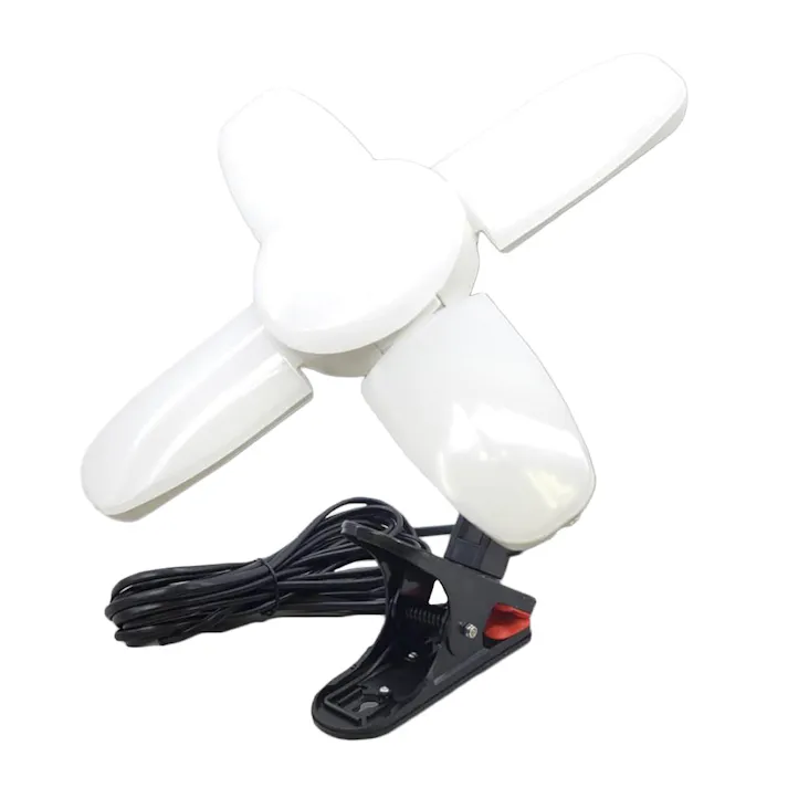 ウィングエース スーパールミネX LED電球付クリップランプ SLX-60CL