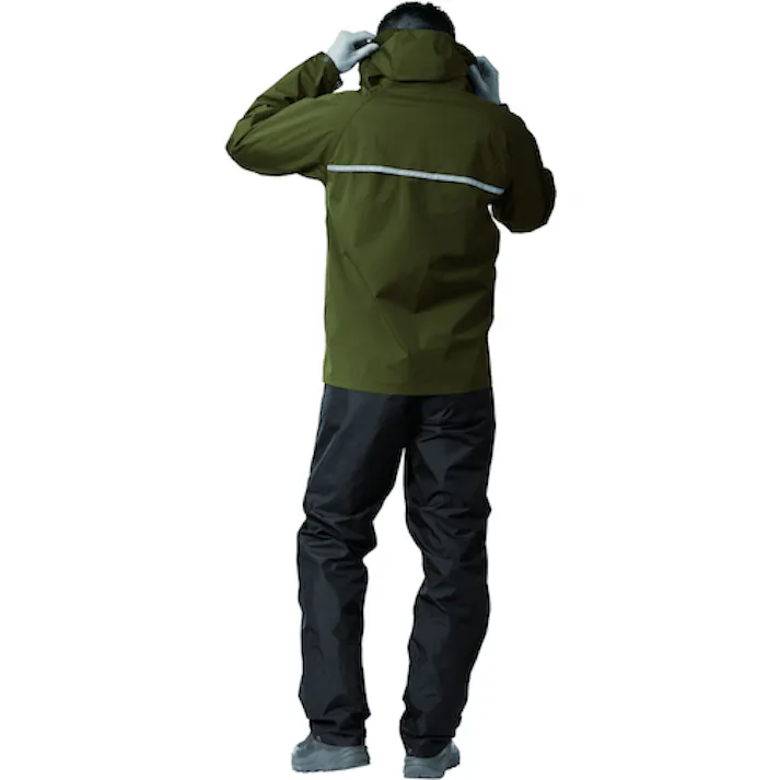 【CAINZ-DASH】マック さりげないレインウェアセットアップ カーキ 4L AS-6700-KH-4L【別送品】