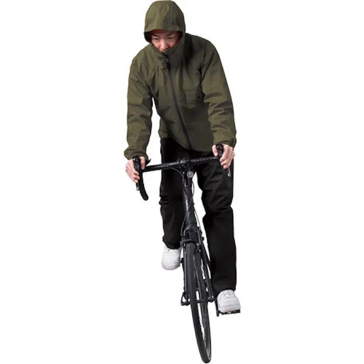 【CAINZ-DASH】マック さりげないレインウェアセットアップ カーキ 4L AS-6700-KH-4L【別送品】