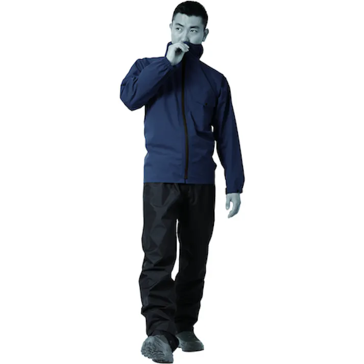 【CAINZ-DASH】マック さりげないレインウェアセットアップ ネイビー M AS-6700-NV-M【別送品】