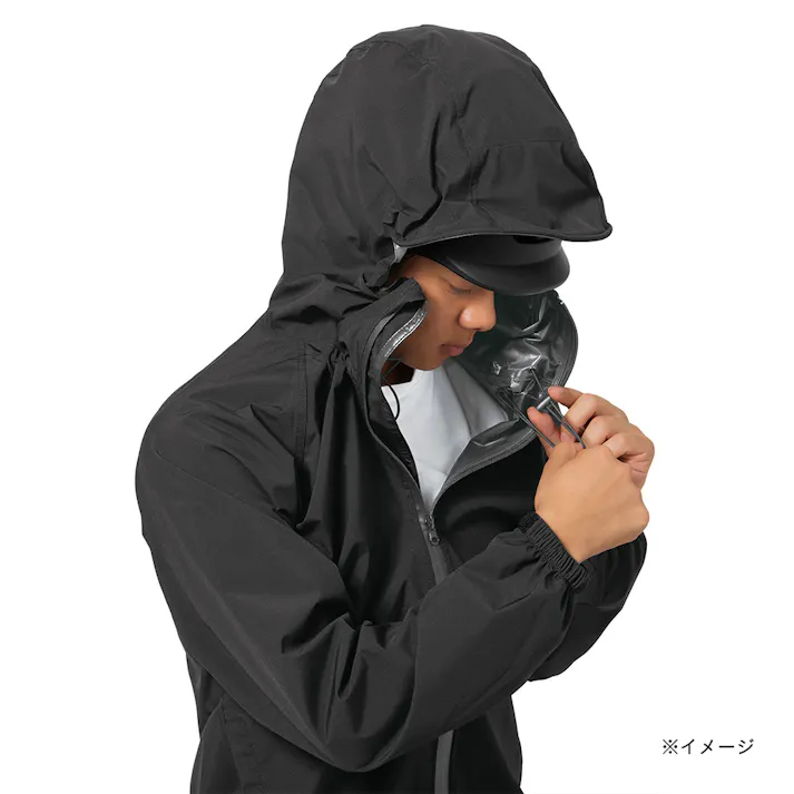 フレックスフィットレインスーツ ブラック 6L