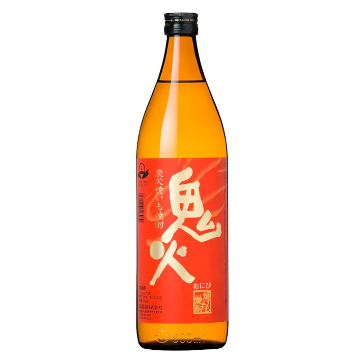 芋焼酎 鬼火 25度 900ml【別送品】