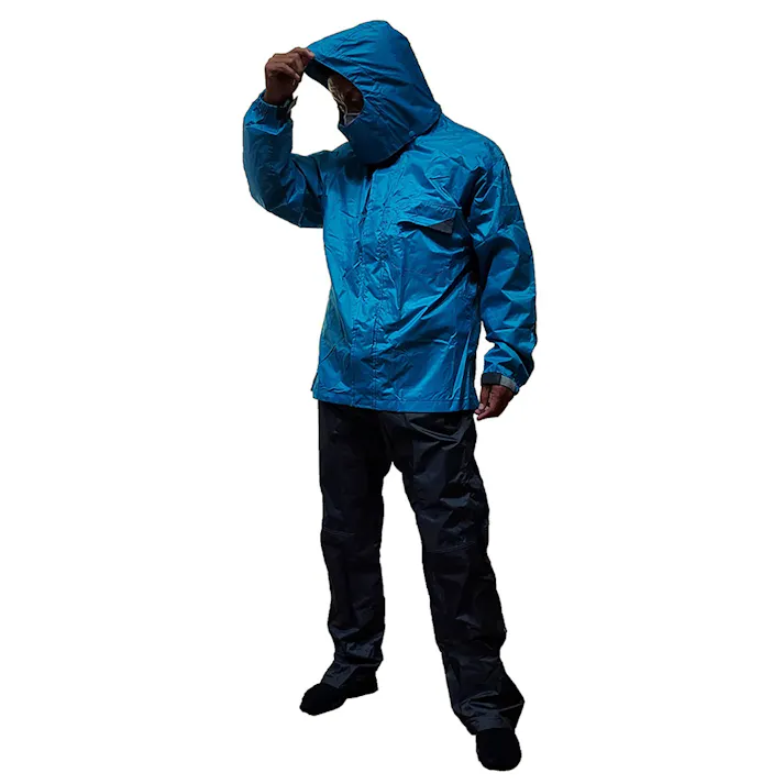 ハイブリットレインスーツ #7770 ブルー M