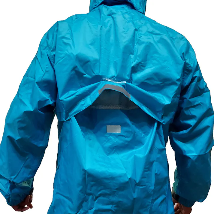 ハイブリットレインスーツ #7770 ブルー M