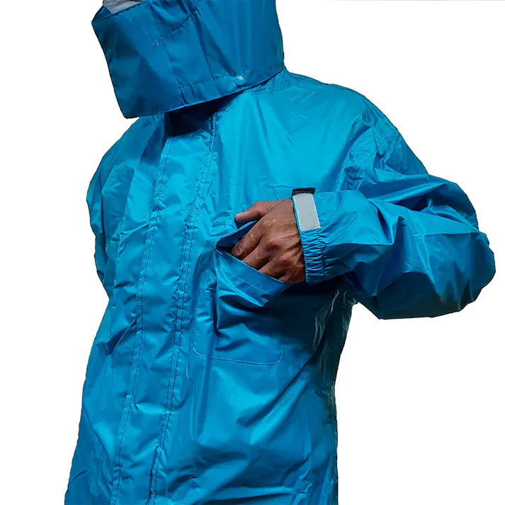 ハイブリットレインスーツ #7770 ブルー M