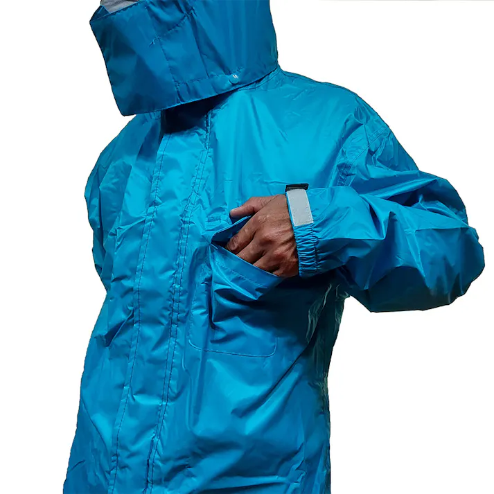 ハイブリットレインスーツ #7770 ブルー LL