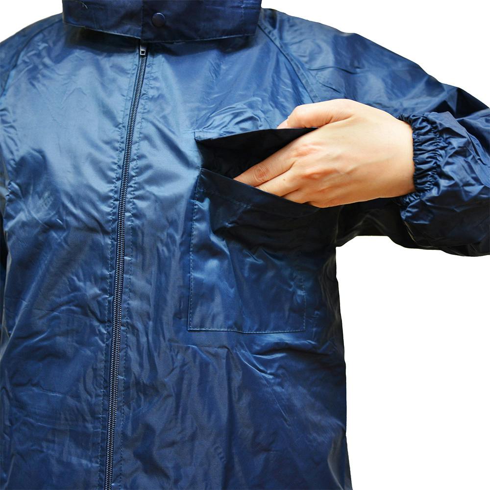 レインウェア ネオ・レインワールド ネイビー M | 作業着・作業
