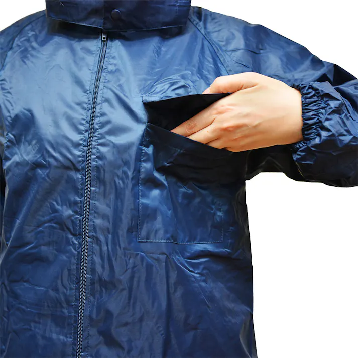 レインウェア ネオ・レインワールド ネイビー M