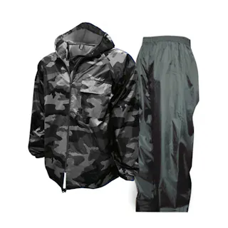 迷彩ネオレインワールド 迷彩グレー LL