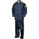 【CAINZ-DASH】トオケミ 制電対応レインスーツ チャージアウトレインスーツ ネイビー 3L 49000-3L【別送品】