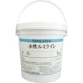 【CAINZ-DASH】シンロイヒ 路面用塗料　水性ルミライン下白　１ｋｇ 2000MT【別送品】