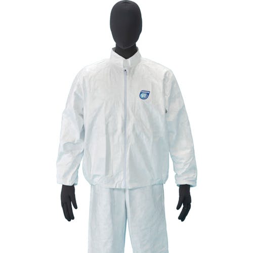 アゼアス タイベック(R)製 ジャンパー 2110A 3Lサイズ 2110A-3L 使い捨て保護服 アゼアス タイベック(R)製 ジャンパー 2110A 3Lサイズ 2110A-3L 使い捨て保護服