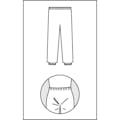 【CAINZ-DASH】アゼアス タイベック（Ｒ）製　ズボン　３５８１　３Ｌサイズ 3581-3L【別送品】