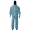 【CAINZ-DASH】アゼアス 使い捨て保護服　ＰＰ続服　ＡＺ　ＷＯＲＫ　青色　ＬＬ AZ WORK1000A-LL【別送品】
