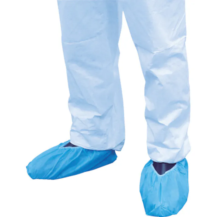 【CAINZ-DASH】アゼアス シューズカバー スベリ止め付 AZ CLEAN1804 (50足入) AZ CLEAN 1804【別送品】