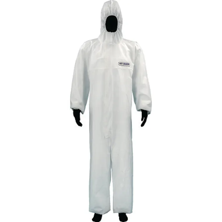 【CAINZ-DASH】アゼアス 使い捨て保護服 SF製 続服 AZ GUARD4010 4Lサイズ AZ GUARD4010-4L【別送品】