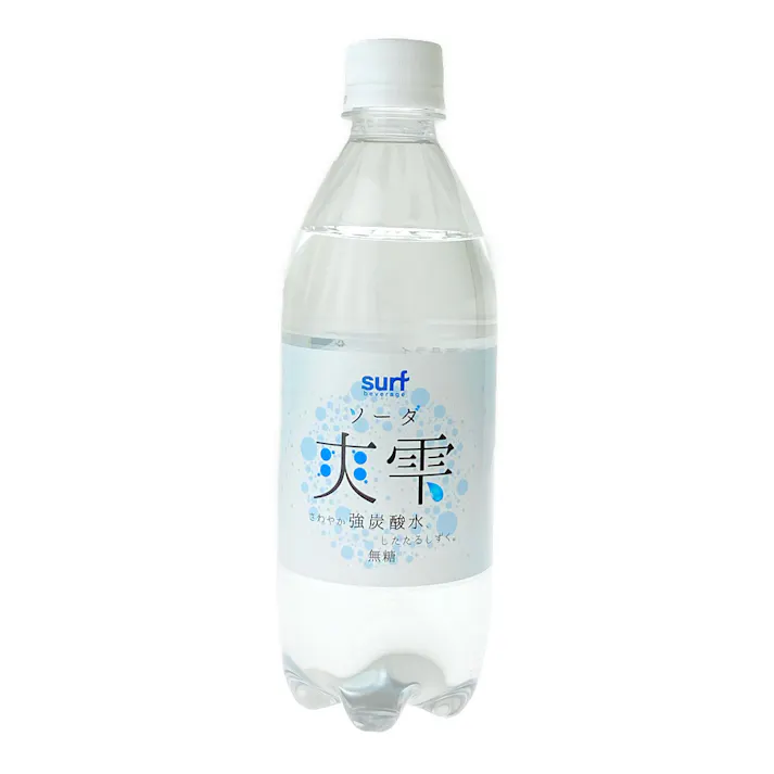 【ケース販売】強炭酸水 爽雫(ソーダ) 500ml×24本