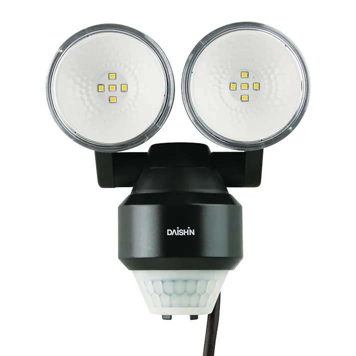 LEDスタンダードセンサーライト2灯式 500lm DLA-N4T200