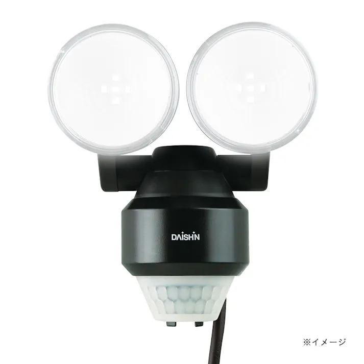 LEDスタンダードセンサーライト2灯式 500lm DLA-N4T200