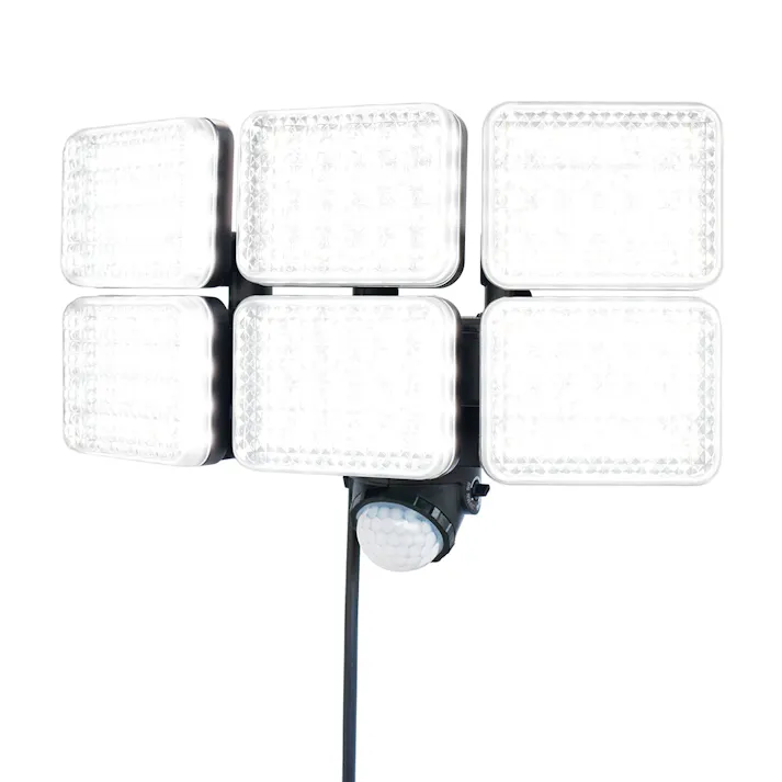 調光式LEDセンサーライト 6灯式 DLA-10T600CZ