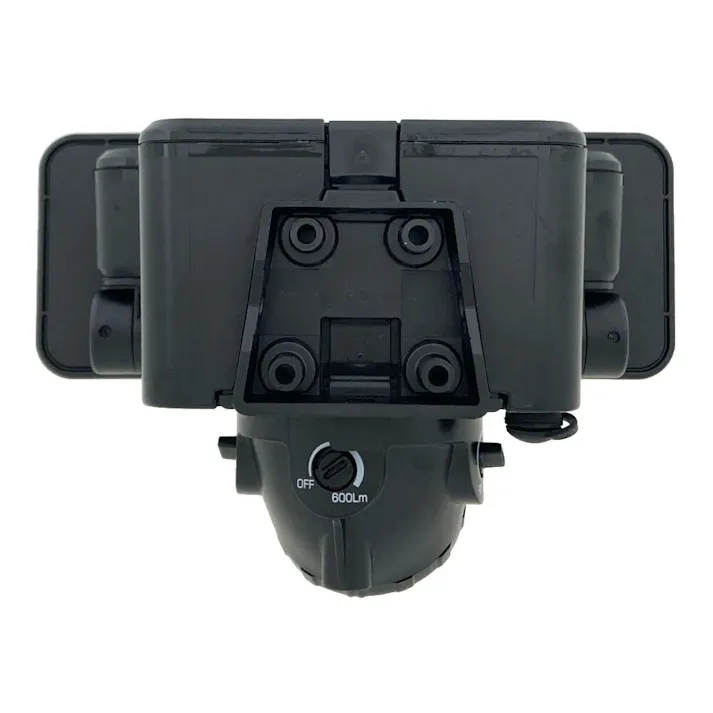 調光式LEDセンサーライト ソーラー式2灯 DLS-10T200CZ