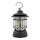 アンティークLEDランタン 乾電池式 ブラック