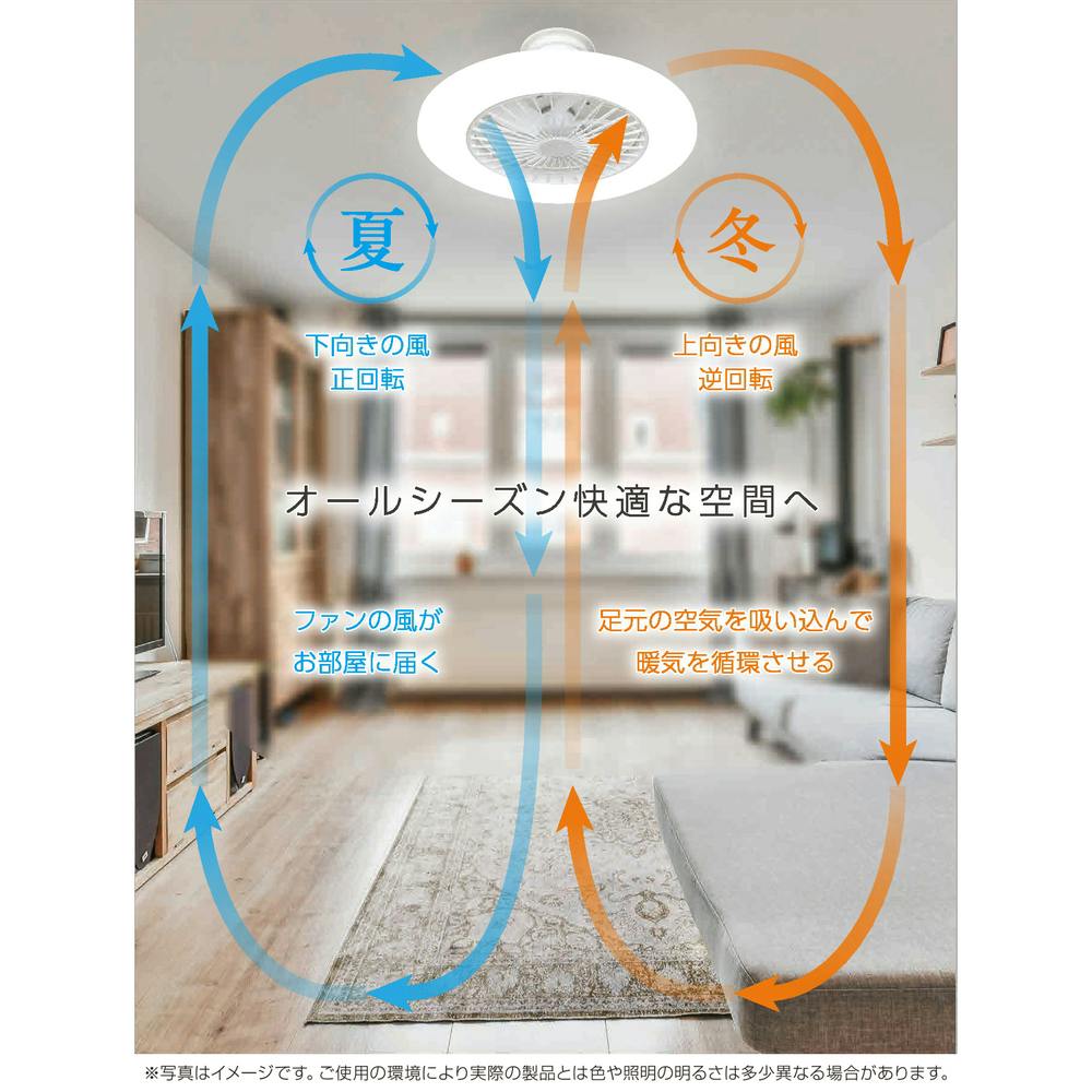 ファン付 LED調光調色シーリングライト DLF-CL3800N | 天井