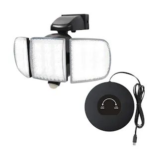 乾電池式LEDセンサーライト 3灯式