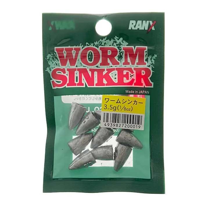タカタ ランクス ワームシンカー 1/8オンス