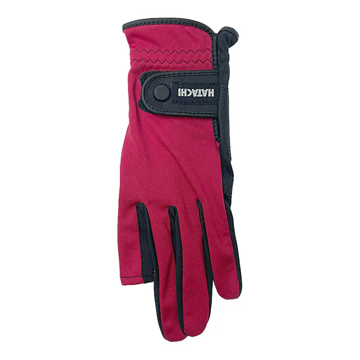 HATACHI ハタチ グラウンドゴルフ グローブ ストレッチ手袋 ワイン SM BH8080