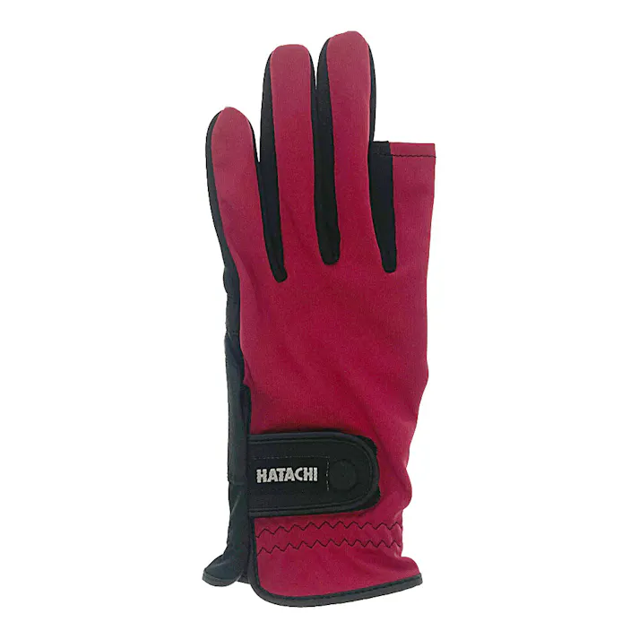 HATACHI ハタチ グラウンドゴルフ グローブ ストレッチ手袋 ワイン ML BH8080
