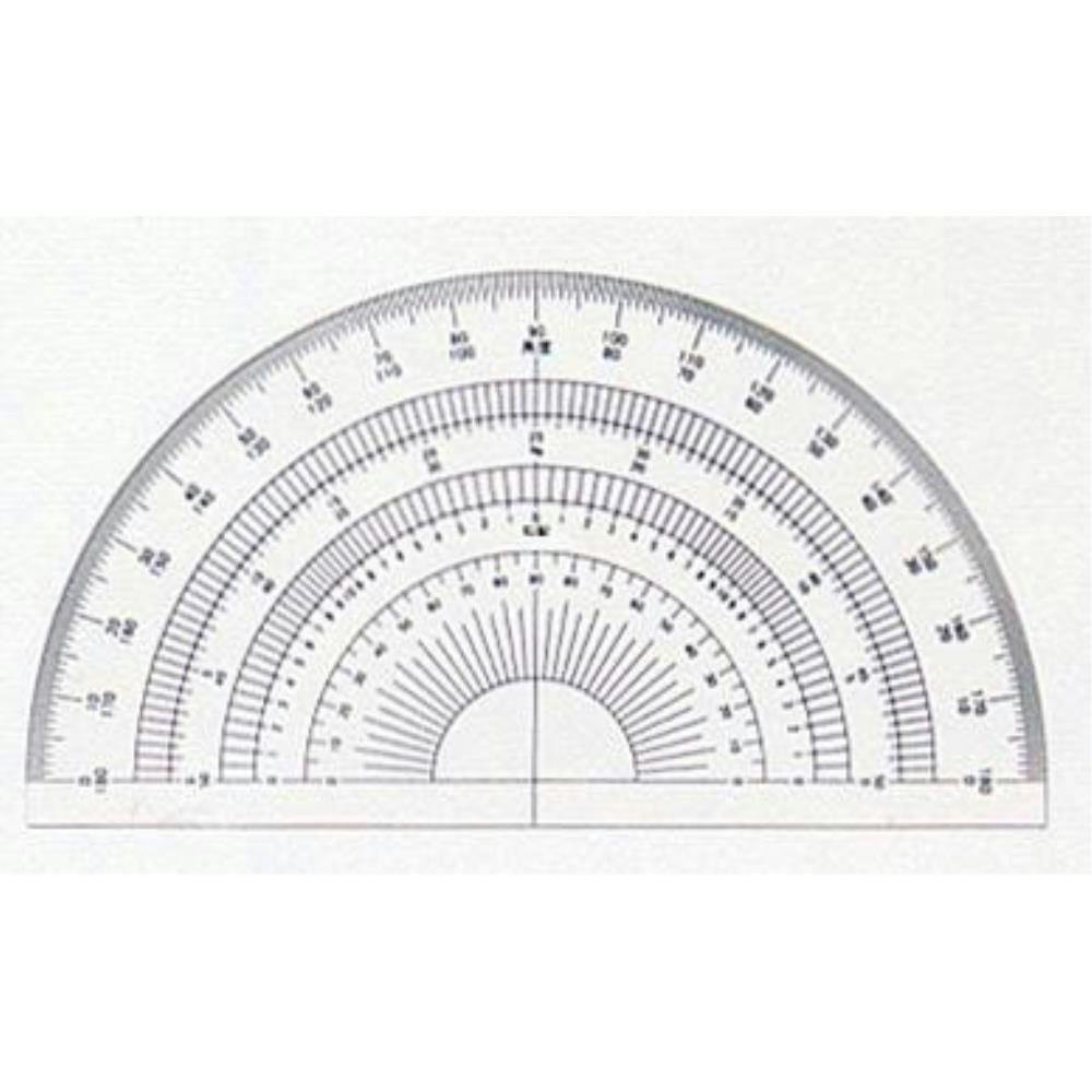 半円分度器12ｃｍ No 16 502 ホームセンター通販 カインズ