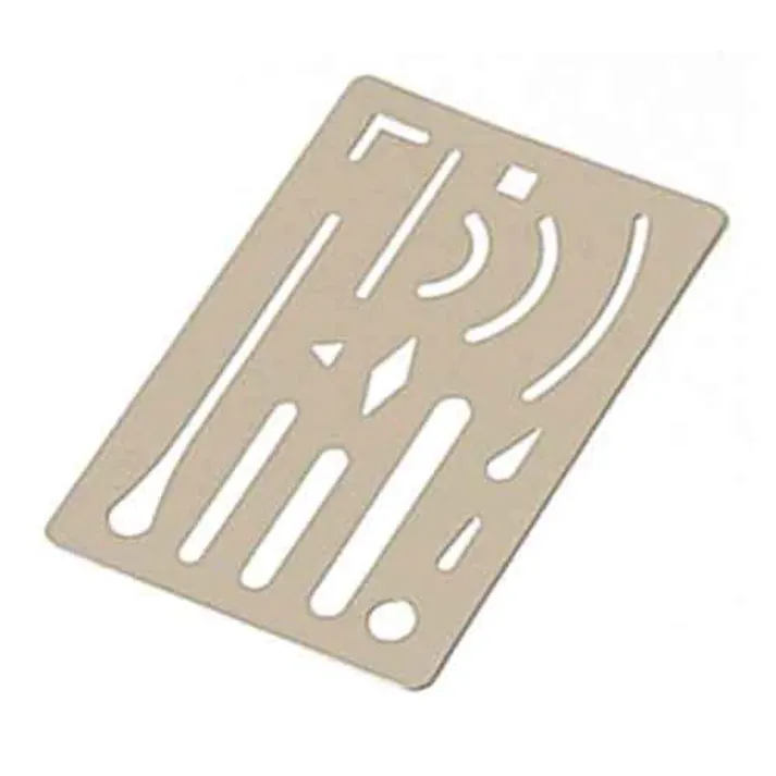 ドパラス ステンレス字消板 A-TYPE No.17-032