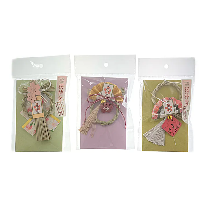 桜神宮祈願 ミニ飾り アソート
