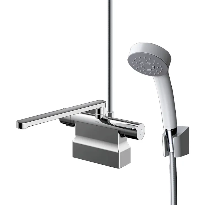 浴室用台付サーモスタット混合水栓 コンフォートウエーブシャワー TBV03423J 一般地用
