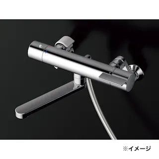 浴室水栓 壁付サーモスタット混合水栓 コンフォートウエーブ シャワーヘッドなし TBY01408JAV1 一般地用