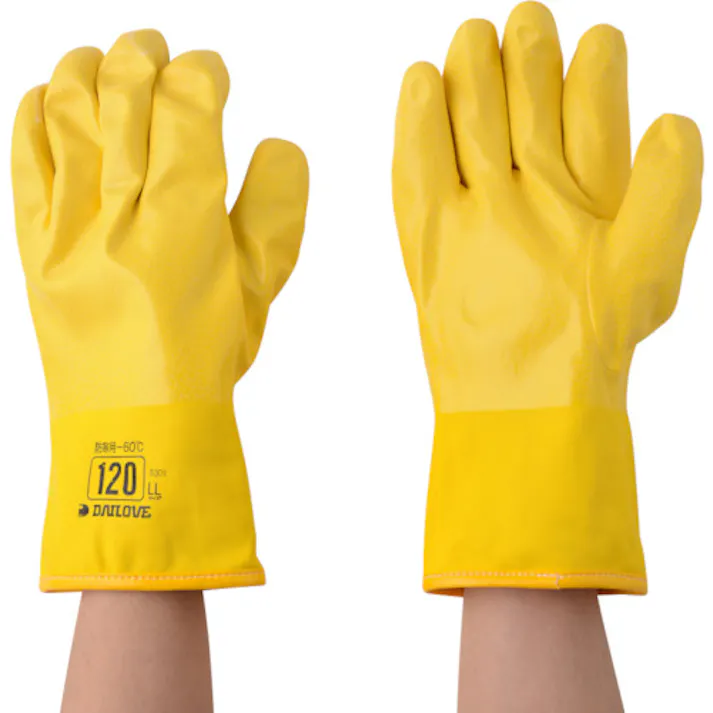 【CAINZ-DASH】ダイヤゴム 防寒用手袋 ダイローブ120(LL) D120-LL【別送品】