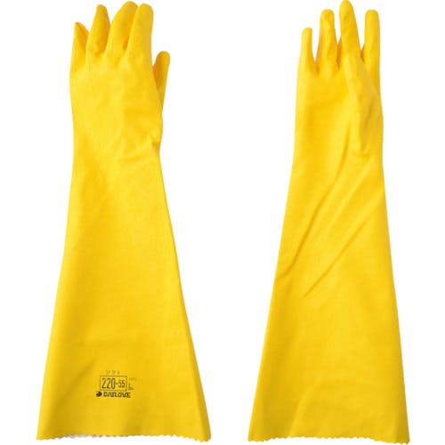 ダイヤゴム 耐油用手袋 ダイローブ220-55(L) D220-55-L 耐油手袋 ダイヤゴム 耐油用手袋 ダイローブ220-55(L) D220-55-L 耐油手袋