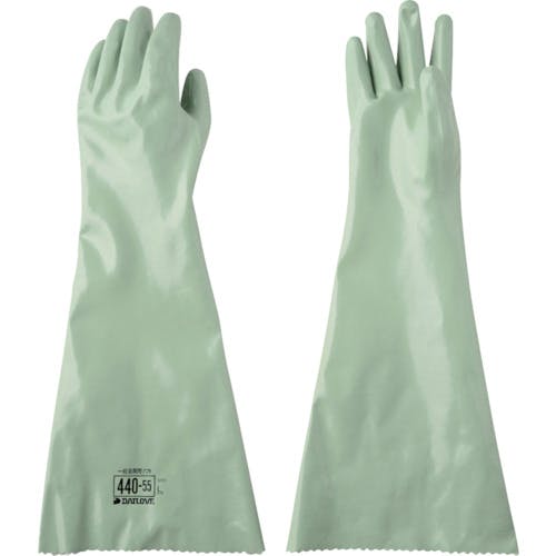 CAINZ-DASH】ダイヤゴム 耐溶剤用手袋 ダイローブ４４０－５５（Ｌ 