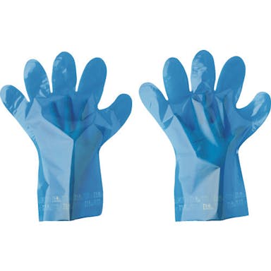 【CAINZ-DASH】ダイヤゴム 化学防護手袋　ダイローブＴ１－Ｎ（Ｍ）５双入り DT1-N-M【別送品】