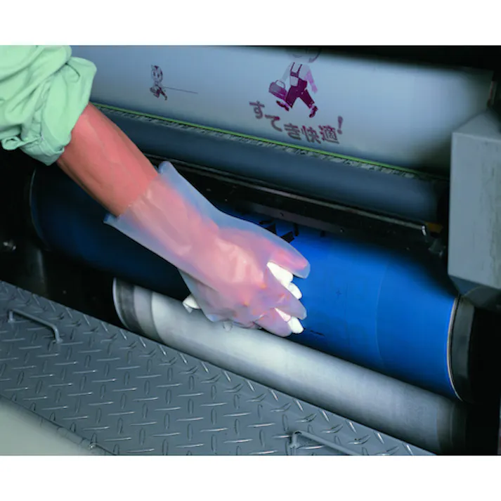 【CAINZ-DASH】ダイヤゴム 耐溶剤用手袋 ダイローブH20(LL) DH20-LL【別送品】