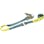 【CAINZ-DASH】日興製綱 ベルト荷締機　ワンピース金具付　幅５０ｍｍ　長さ１ｍ（固定）・３ｍ（調整） NK-BL50OP-3【別送品】