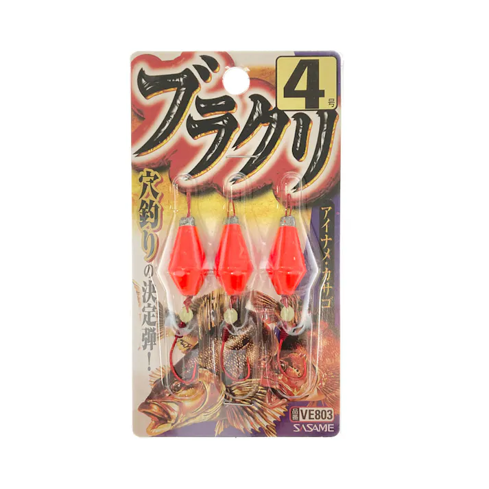ささめ針 ブラクリ VE-803 4号