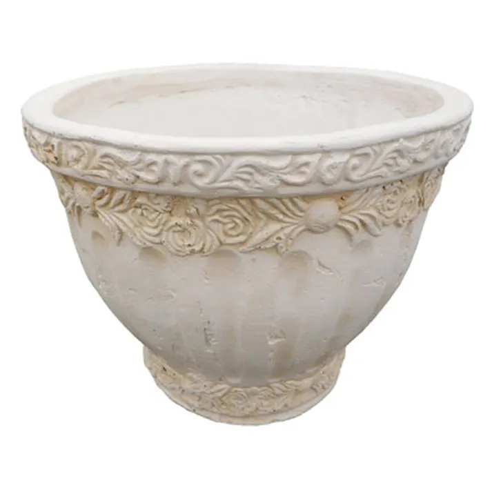 FRP ローマ調ラウンドポット S21