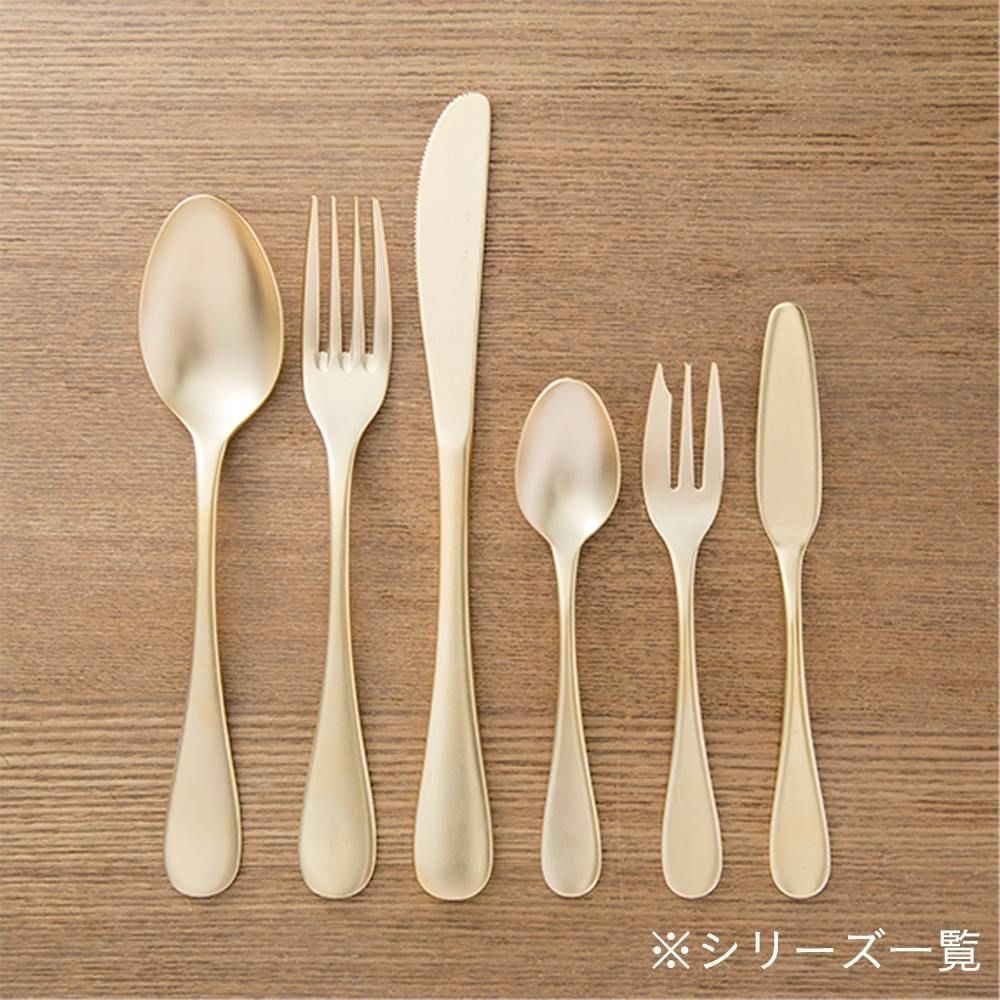 スタンダードデザートスプーン Bゴールド | 食器・グラス