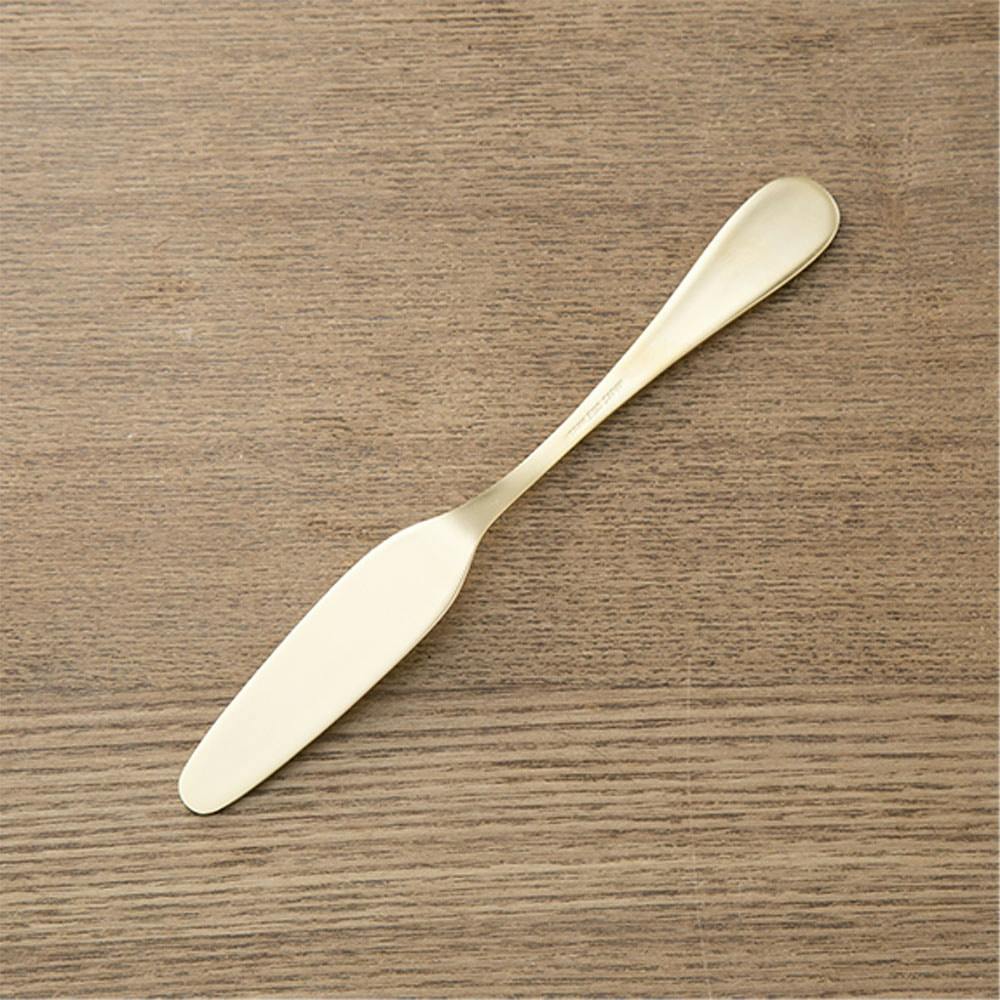 スタンダードバターナイフ Bゴールド | 食器・グラス・カトラリー 通販