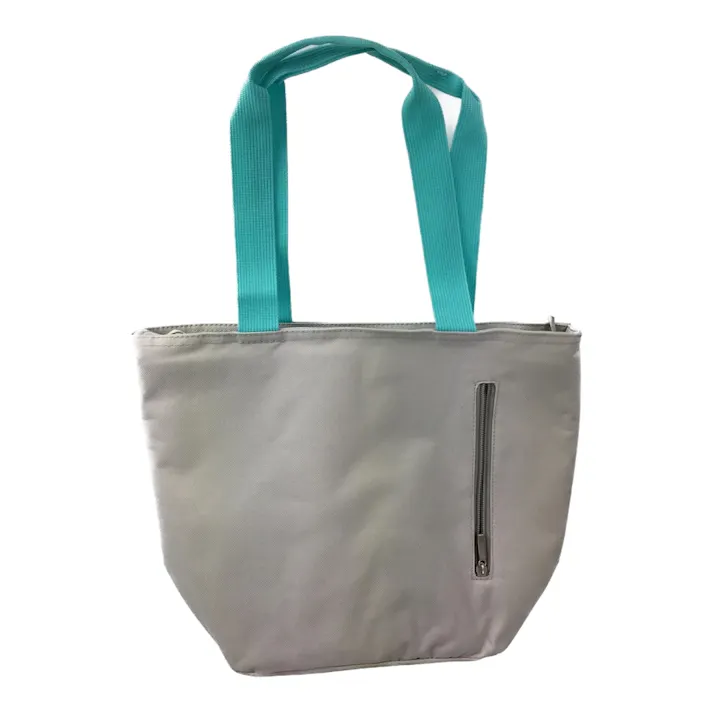 氷や水を入れられる 防水トートバッグ M グレー